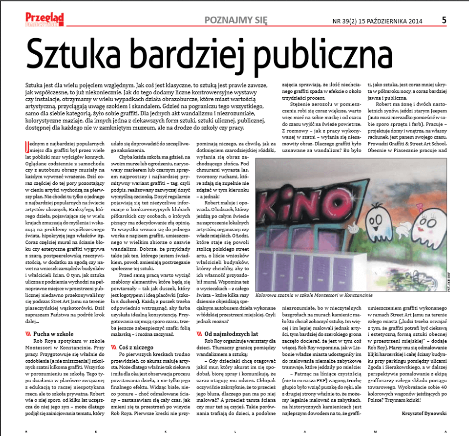 Graffiti dobrze widziane Graffiti dobrze widziane