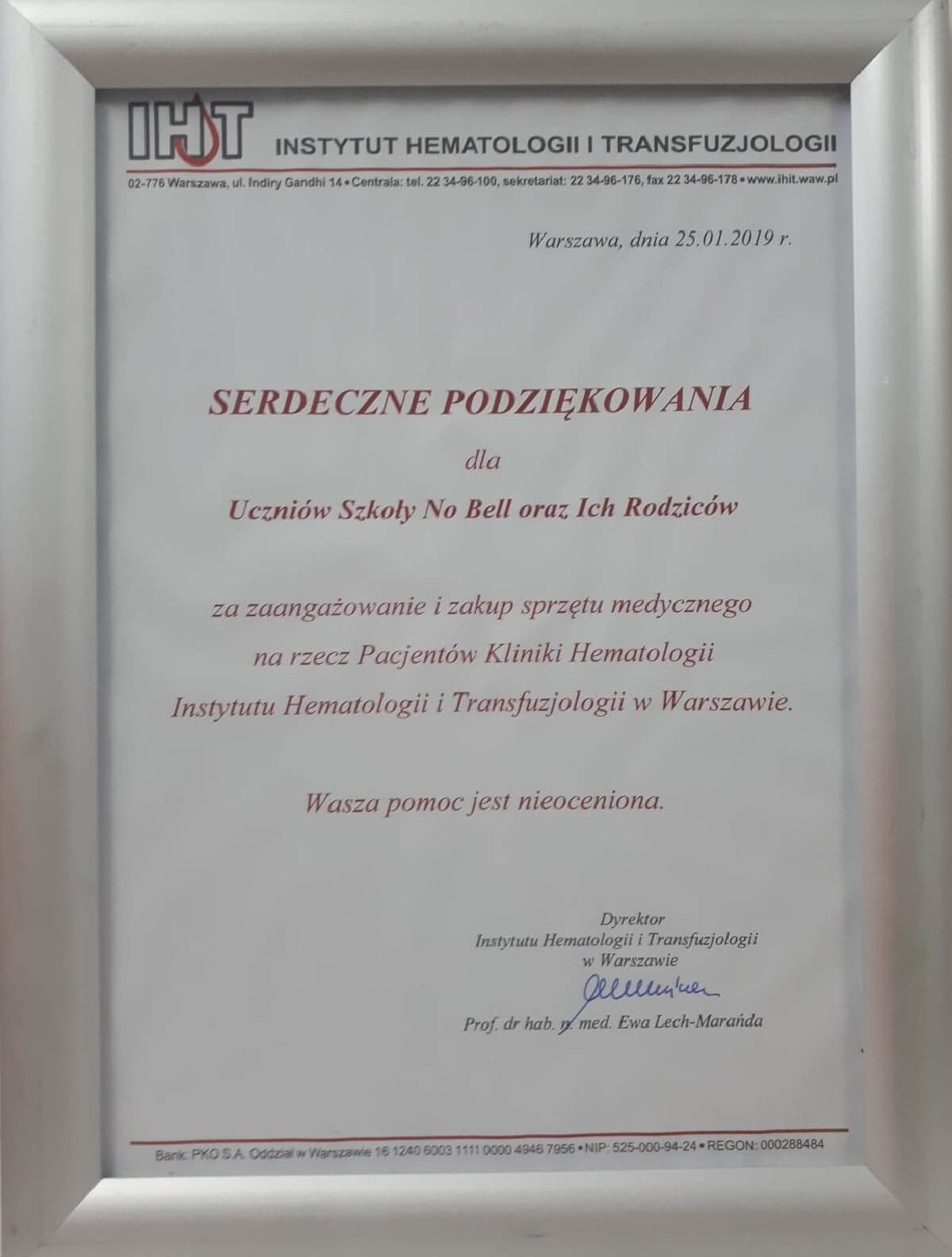 „Życzliwy” prezent przekazany! „Życzliwy” prezent przekazany!