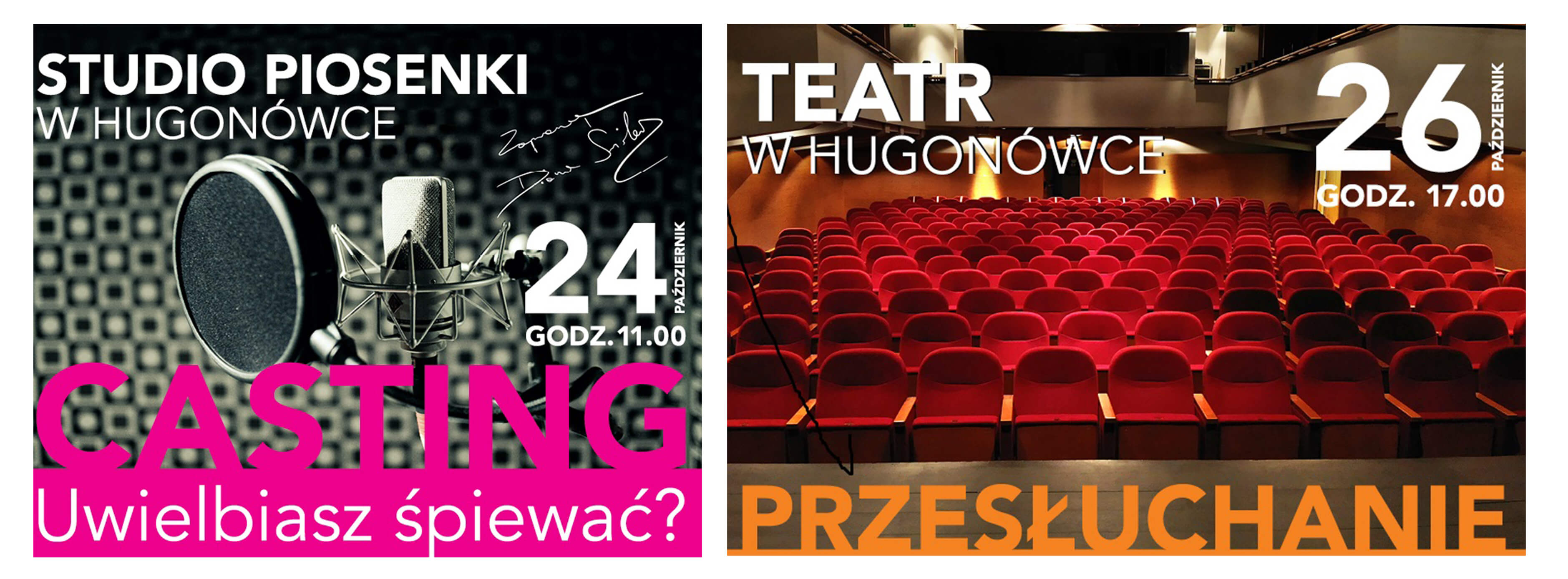Castingi w&nbsp;Hugonówce!